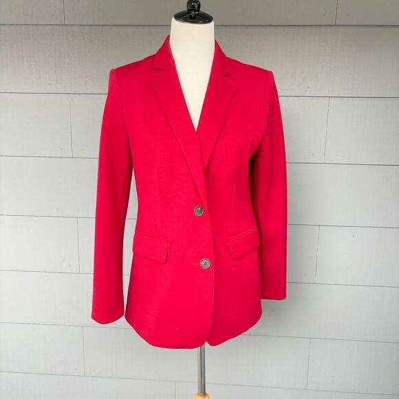 Ann Taylor Red Blazer - Picture 1 of 12